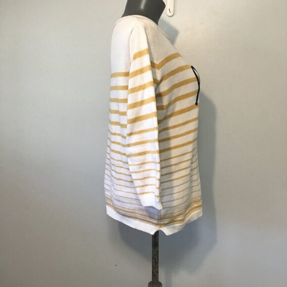 Cotton Country by Parkhurst Lovely Bretton Crew Neck Sweater Size M - Picture 3 of 12